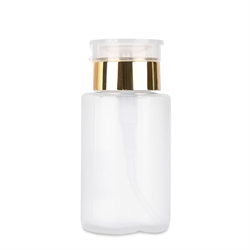 Dispenser med pumpe til væsker, Guld design, 150 ml, GNB